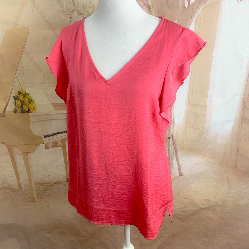 NEW Cabi Silk Bright Rose Top